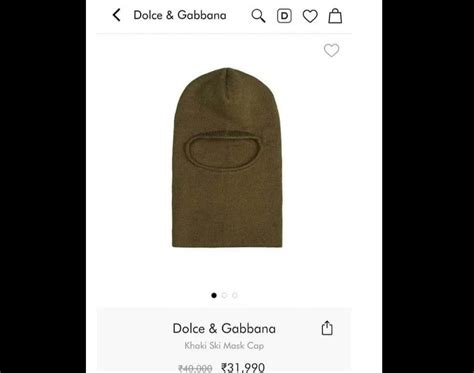 dolce gabbana monkey cap|Netizens Stunned As Dolce & Gabbana Sells ‘Monkey Cap’ At Rs .